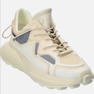 Stuart Weitzman SW 1 Leather & Mesh Sneaker